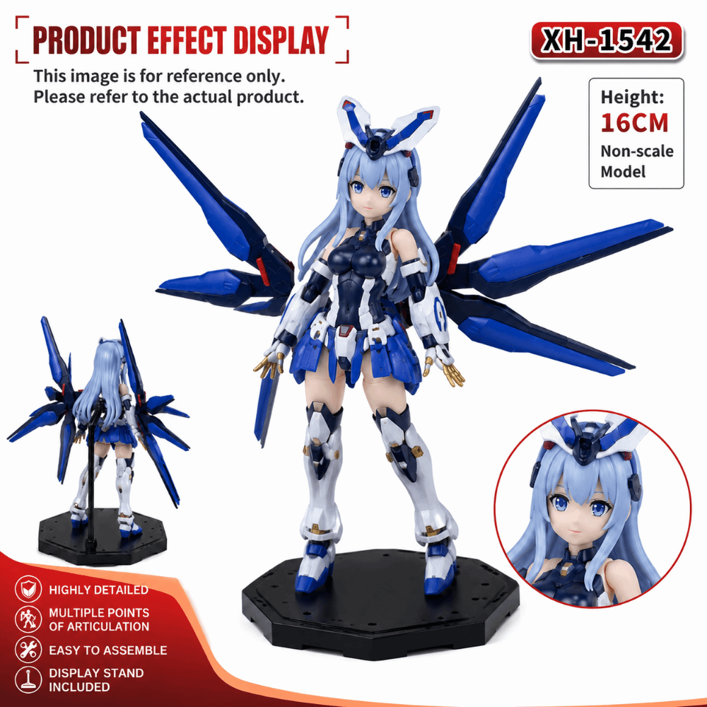 Action Figure Stand - Penyangga Figur Aksi Model Tabung Ular