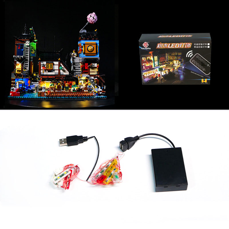 Lego Set City - Paket Lampu LED untuk LEGO 70657
