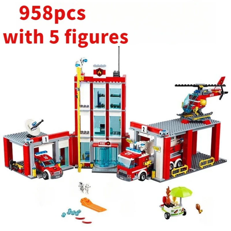 Set Blok Bangunan Gedung Pemad - Lego Set City ulasan dan harga