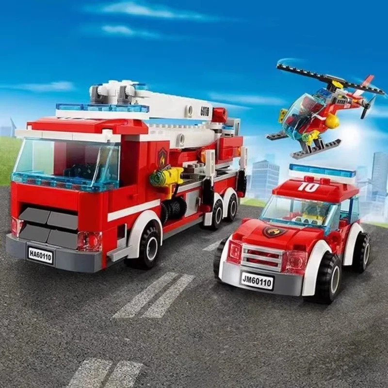 Set Blok Bangunan Gedung Pemad - Lego Set City ulasan dan harga