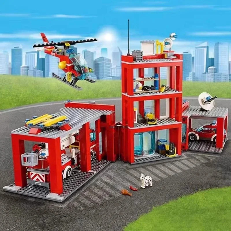 Set Blok Bangunan Gedung Pemad - Lego Set City ulasan dan harga