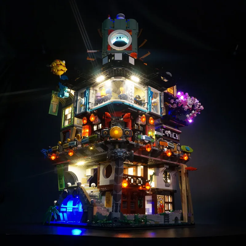 Tidak Ada Lampu Blok Bangunan  - Lego Set City ulasan dan harga