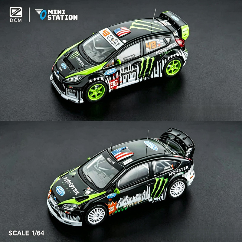 DCM 1/64 Ford Fiesta ST & Focu - Die Cast Car 1 64 ulasan dan harga